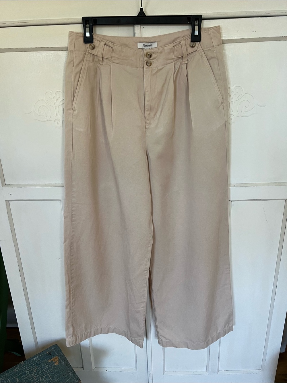 Madewell The Petite Harlow Wide-Leg Pant SZ 10P - Picture 2 of 9